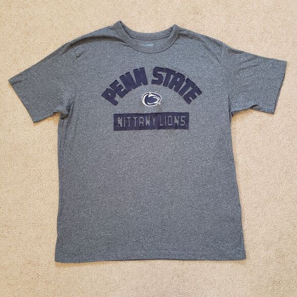 Champion Penn State Nittany Lions Size L(FITS M) Mens Gray T-Shirt NCAA PSU - Picture 2 of 6